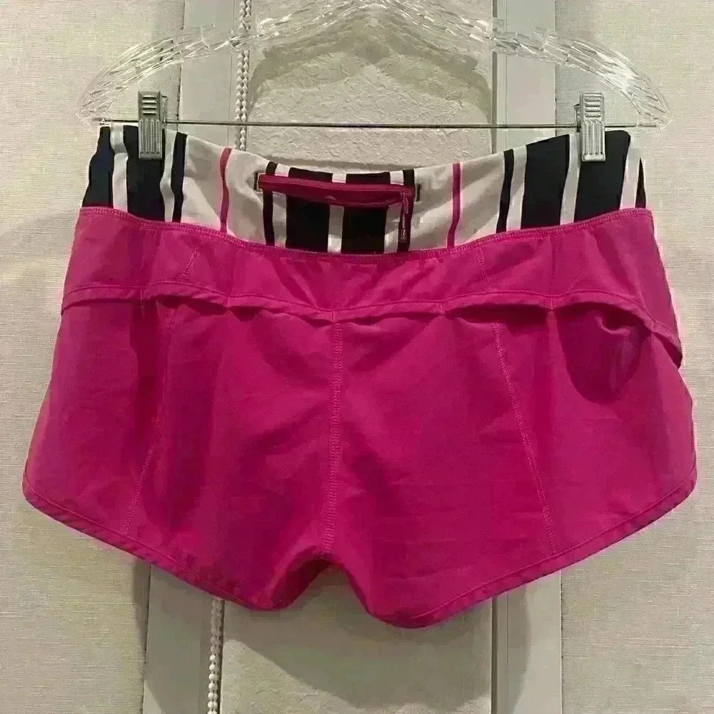 LULULEMON | Speed Shorts | Sonic Pink | Sz 8 | Worn < 5 times | EUC - Picture 2 of 9